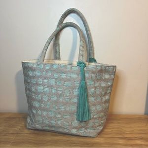 Weekend Wayfarer Zootopia Teal Tassel Tote
